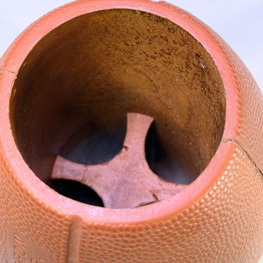 Koozball Foam Football Drink‎ Insulator Can Cooler Brown Tailgate Toss Toy
